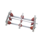 Interrupteur à couteau d'isolement de sous-station de ligne 10 kV de type GW1-12, courant 630 A, interrupteur à couteau d'isolement de type vertical GW1-12