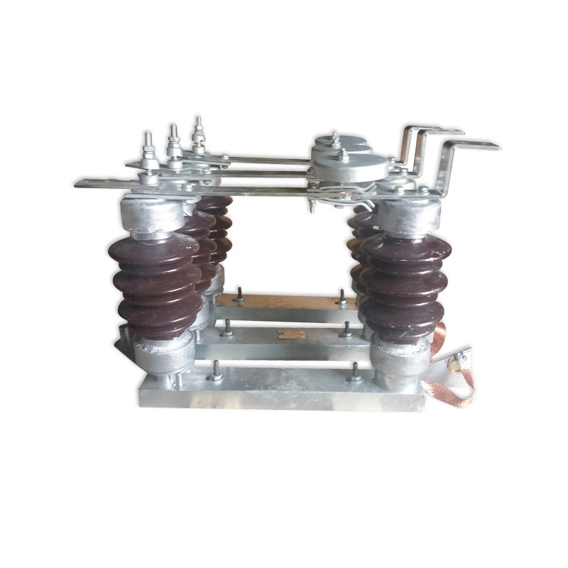 Sectionneur haute tension extérieur série GW4-10kV pour sous-station 10 kV, manuel, ligne 10 kV