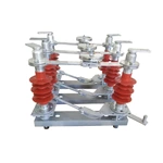 Interrupteur sectionneur monobloc en caoutchouc de silicone 15 kV Hgw4-15/630 Hgw4-15/1250 Interrupteur à couteau d'isolement