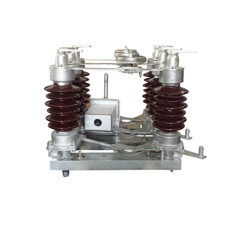 Interrupteur sectionneur monobloc en caoutchouc de silicone 15 kV Hgw4-15/630 Hgw4-15/1250 Interrupteur à couteau d'isolement