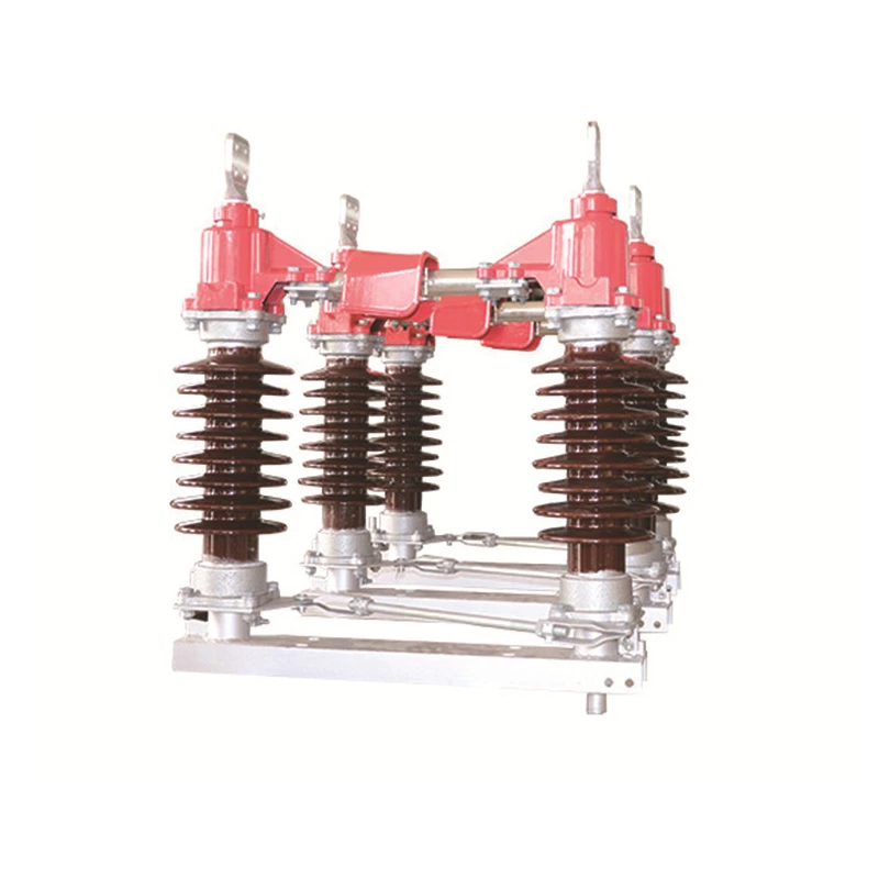Interrupteur d'isolement haute tension extérieur 35 kV Gw4-35/1250, manuel, non mis à la terre, interrupteur à couteau haute tension