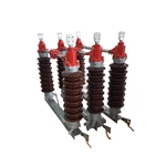 Sectionneur haute tension extérieur GW4 de 66 kV pour sous-station 66 kV. Spécialisé dans la production de sectionneurs de la série GW4.