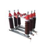 Sectionneur haute tension extérieur GW4 de 66 kV pour sous-station 66 kV. Spécialisé dans la production de sectionneurs de la série GW4.