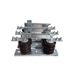 Interrupteur à couteau d'isolement extérieur GW9-10, installation de ligne 10 kV, vente directe, interrupteur d'isolement GW9-15vk, interrupteur d'isolement GW9-12
