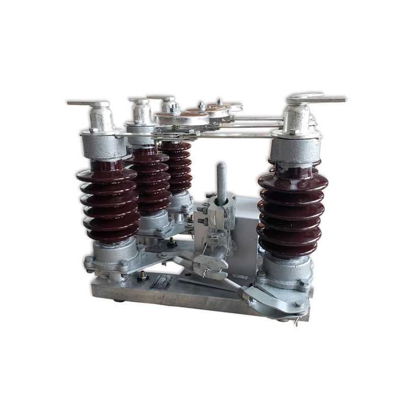 Sectionneur extérieur série GW4-15 kV, ligne ferroviaire, ligne de transport et de distribution d'énergie, dédié aux centrales électriques Hgw4-15 kV