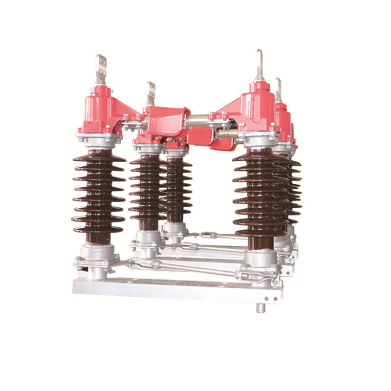 Il est strictement interdit d'actionner l'interrupteur de déconnexion haute tension lorsque la tige de transmission est gravement endommagée.
