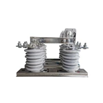 Interrupteur d'isolement haute tension GW9-12, interrupteur à couteau d'isolement haute tension extérieur GW9, interrupteur à couteau d'isolement monté sur colonne 10 kV