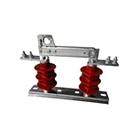 Interrupteur d'isolement haute tension GW9-12, interrupteur à couteau d'isolement haute tension extérieur GW9, interrupteur à couteau d'isolement monté sur colonne 10 kV