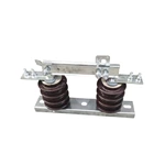 Interrupteur d'isolement haute tension GW9-12, interrupteur à couteau d'isolement haute tension extérieur GW9, interrupteur à couteau d'isolement monté sur colonne 10 kV