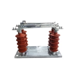 Interrupteur d'isolement haute tension en caoutchouc de silicone composite Hgw9-35/630a, type de ligne 35 kV, type de centrale électrique, interrupteur à couteau d'isolement