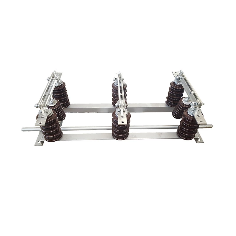 Interrupteur d'isolement haute tension extérieur série Gw1-12kv, type d'exportation, interrupteur à couteau isolant extérieur Hgw1-12