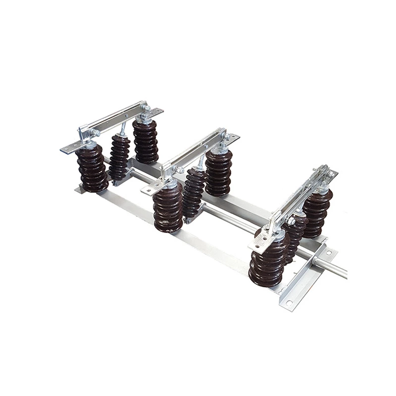 Interrupteur à couteau monté sur poteau Gw1-12 Interrupteur de déconnexion haute tension extérieur Gw1-12/630a Interrupteur à couteau d'isolement