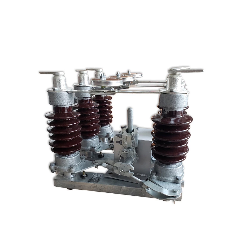 Sectionneur haute tension extérieur 15 kV dédié aux chemins de fer, série GW4, interrupteur d'isolement GW4-15TQ