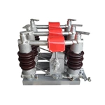 Sectionneur haute tension extérieur 15 kV dédié aux chemins de fer, série GW4, interrupteur d'isolement GW4-15TQ